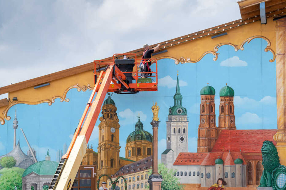 Feinschliff an der Fassade: Das Oktoberfest beginnt dieses Jahr am 21. September und endet am 06. Oktober 2019.