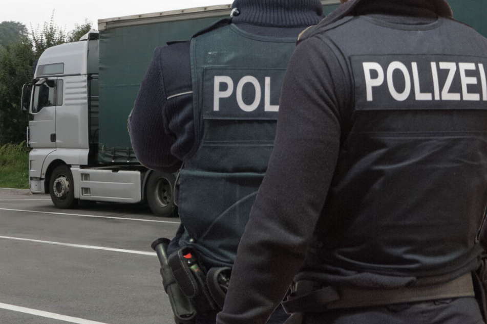 Auf einer Rastanlage fand die Polizei den Lastwagen und seinen Fahrer (Symbolbild).