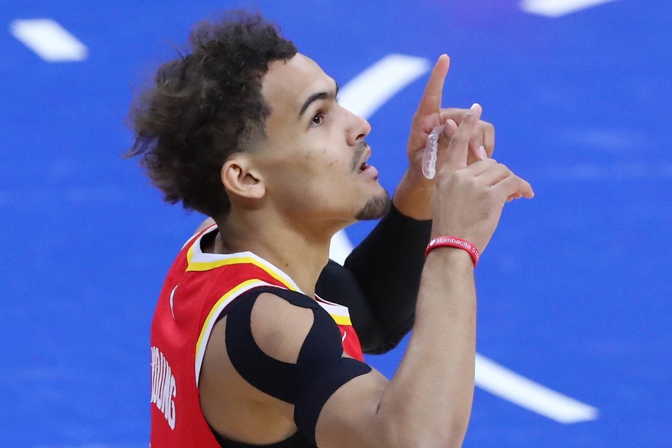 Hawks guard Trae Young led Atlanta's big comeback win with 39 points.