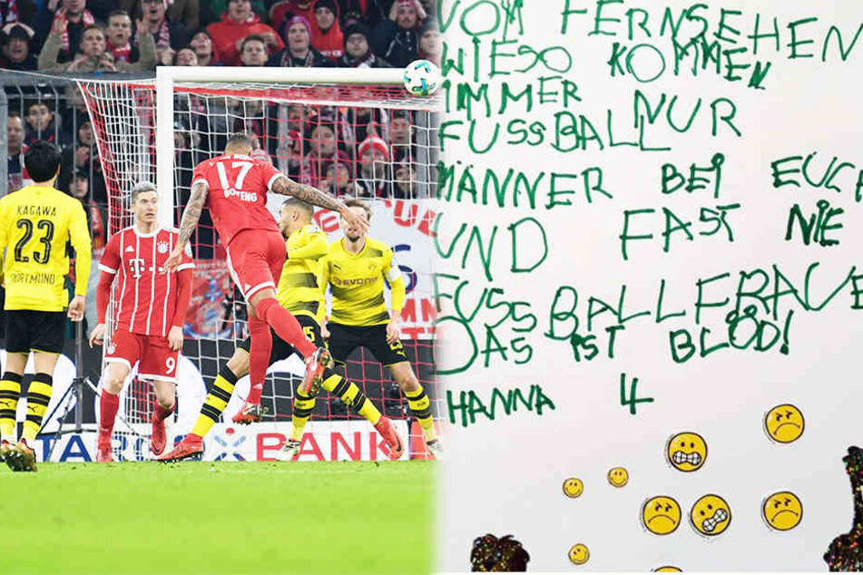 "Immer nur Fußballmänner": Kind (4) schreibt putzigen Brief an ARD und ZDF