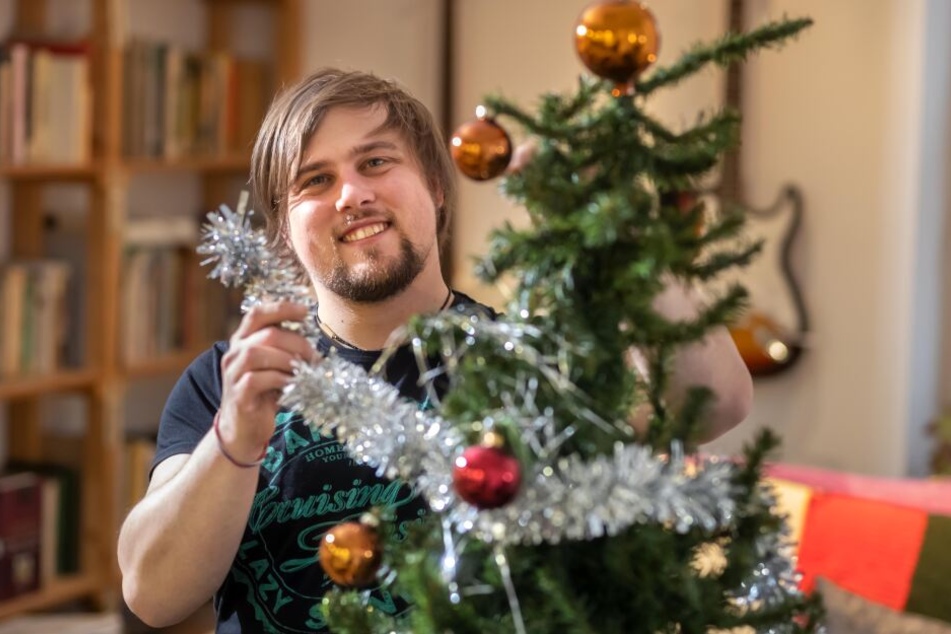 Stadtteilmanager René Bzdok (31) bringt mit dem Kiez-Weihnachtsmarkt Festtagsstimmung auf den Sonnenberg.