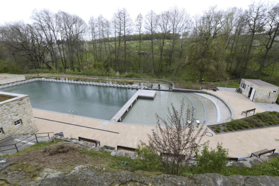 Das Zschonergrundbad von Oben.
