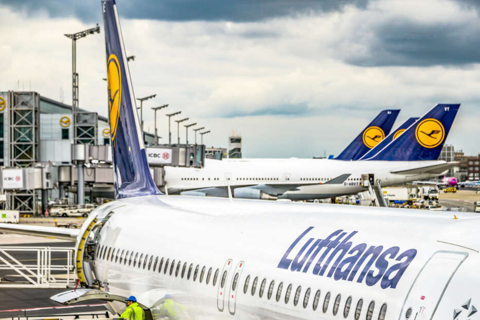 Dunkle Wolken ziehen auf: die Kranich-Airline wurde im vergangenen Jahr immer unpünktlicher (Symbolbild).