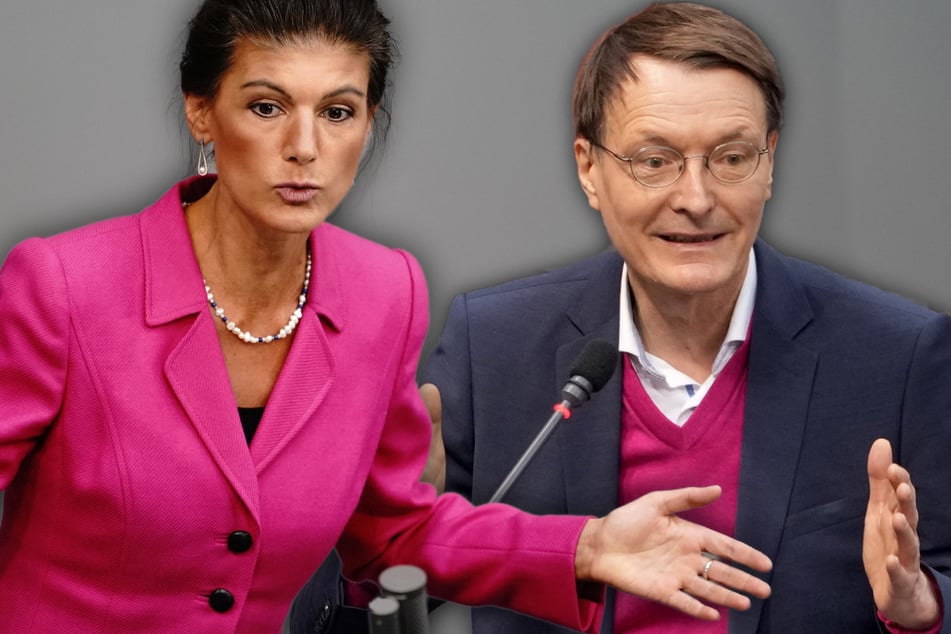 "Peinlich, ganz ehrlich": Zoff zwischen Karl Lauterbach und Sahra Wagenknecht geht weiter