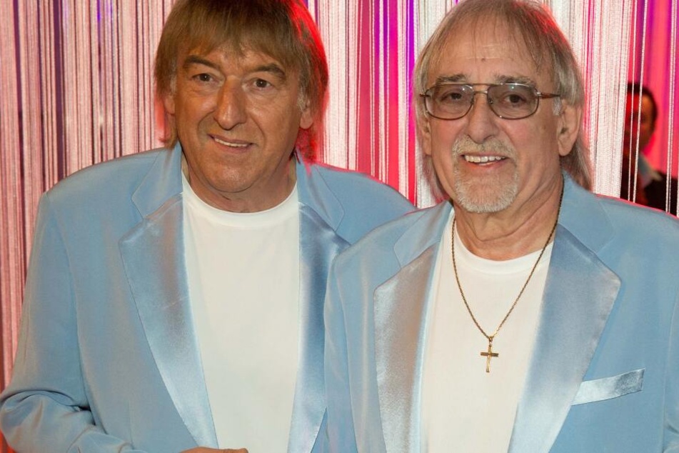 Bernd (li.) und Karl-Heinz Ulrich bilden das Schlager-Duo "Die Amigos".