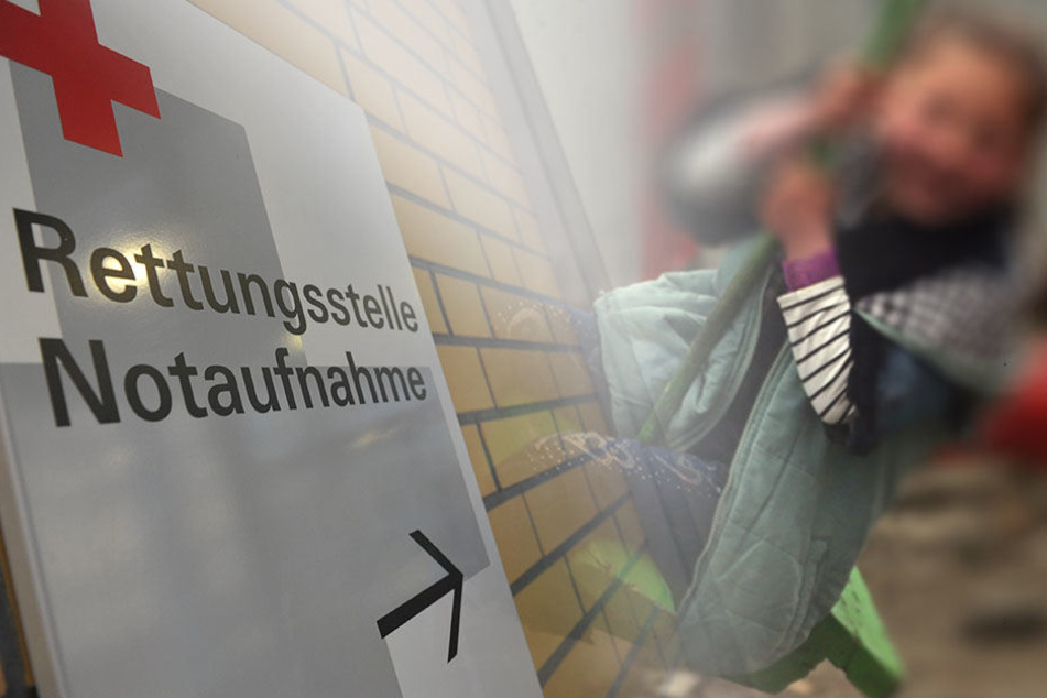 Die Angehörigen des Mädchens werden durch Seelsorger betreut. (Bildmontage)