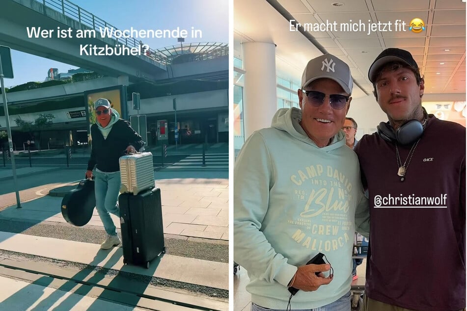 Bohlen bereitet sich schon einmal für seine große Show am Samstag vor.