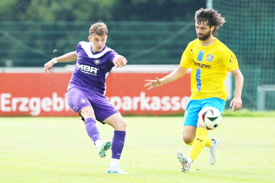 Bereits im August siegte der FCE gegen Lok Leipzig bei einem Testspiel im Erzgebirgsstadion 2:1.