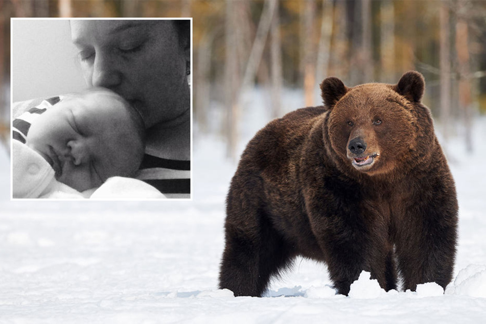 Mutter und Baby von Grizzlybär zerfleischt: Wenig später erschießt der Mann das Tier