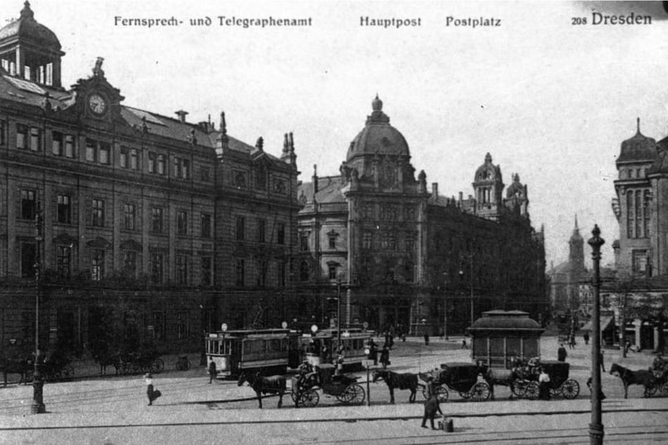 Damals sah alles noch etwas anders aus, dennoch gibt es das "Postplatztreffen" seit 100 Jahren.