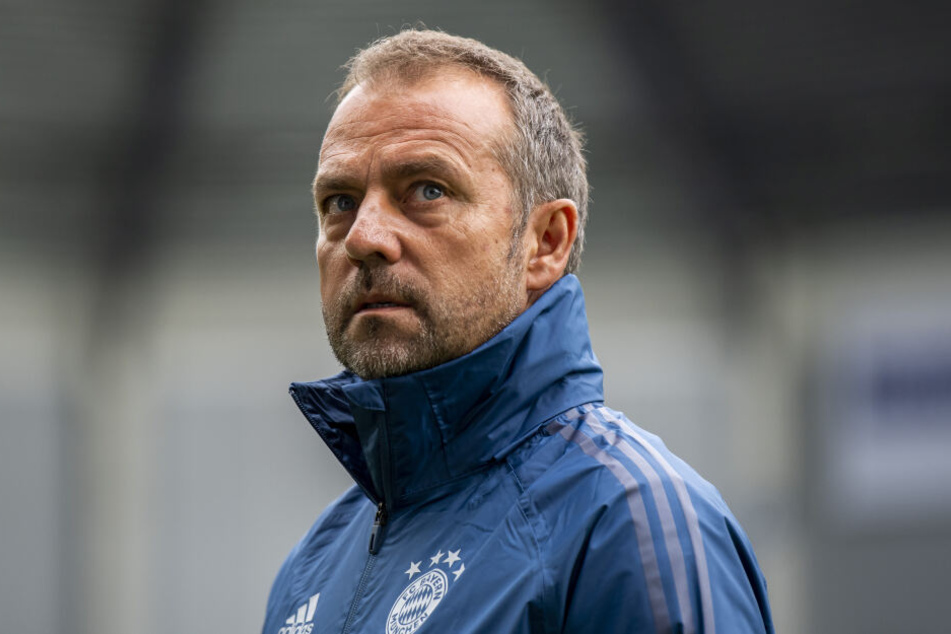 Hansi Flick soll den FC Bayern am Mittwoch gegen die Griechen führen.