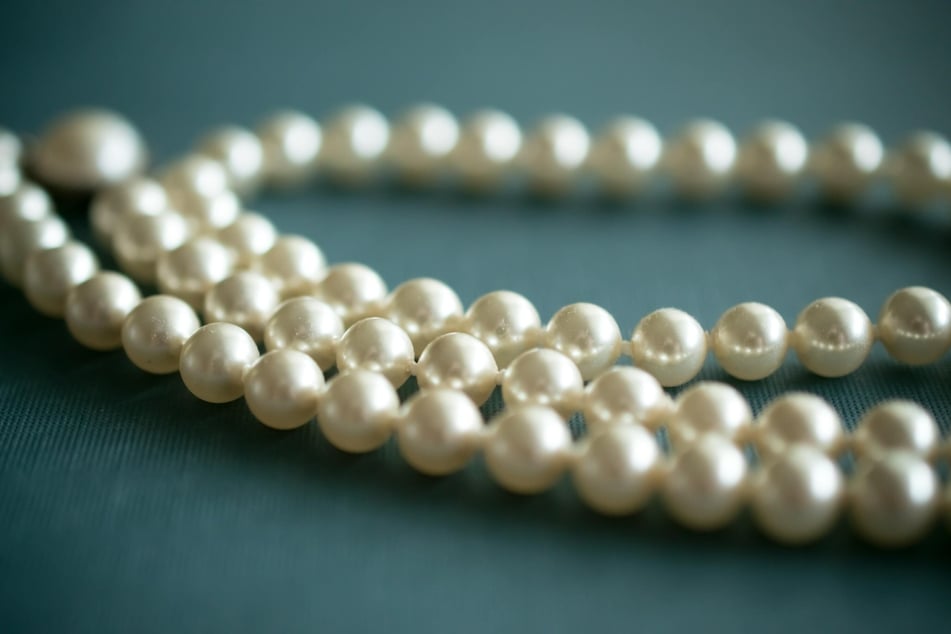 You need to be very careful when cleaning real pearls.