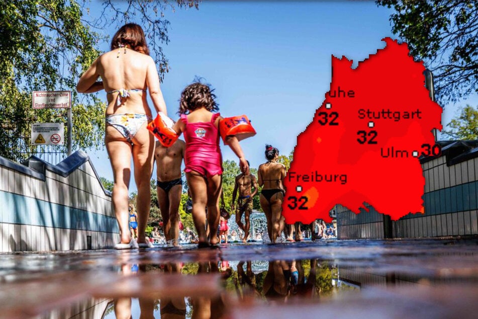 An den heißen Feiertagen hilft für viele Baden-Württemberger nur noch der Sprung ins kühle Nass.