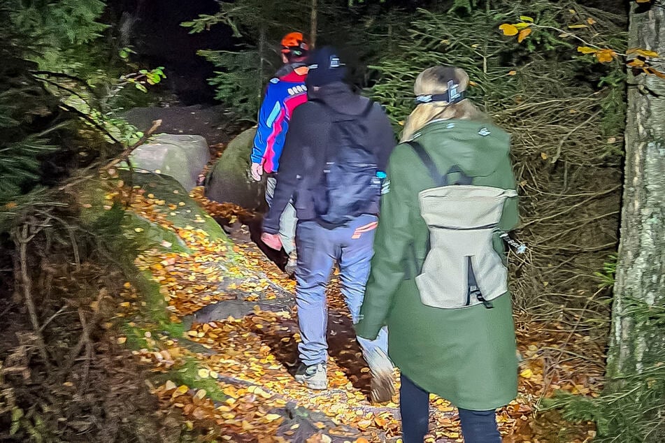 Dank der Bergwacht ging die ungewollte "Nachtwanderung" gut aus.