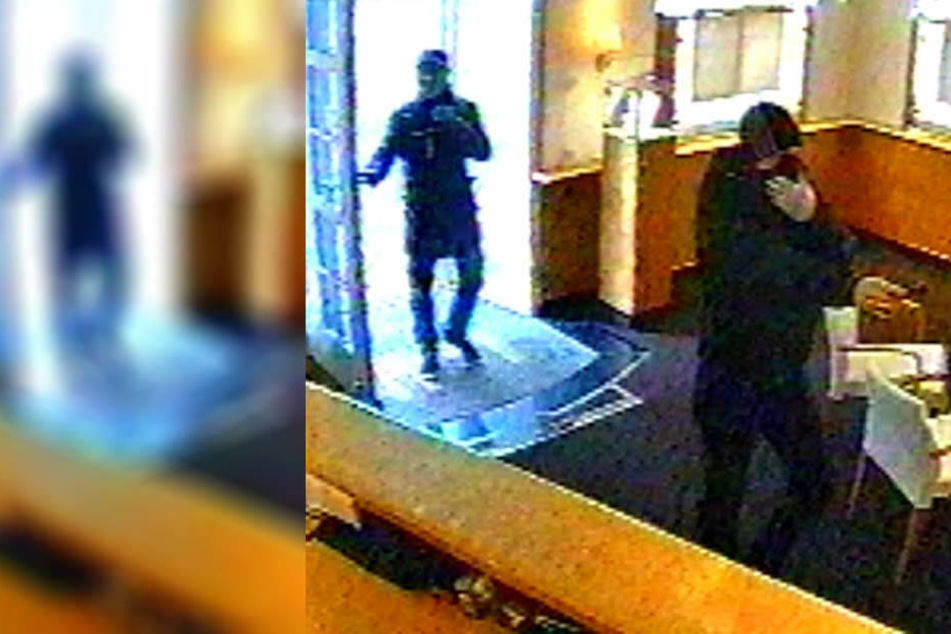 Mit diesem Bild fahndete die Polizei seit 15.3.2017 nach den Tätern. Der Mann im Vordergrund kam bei einem Autounfall im Mai 2017 ums Leben.