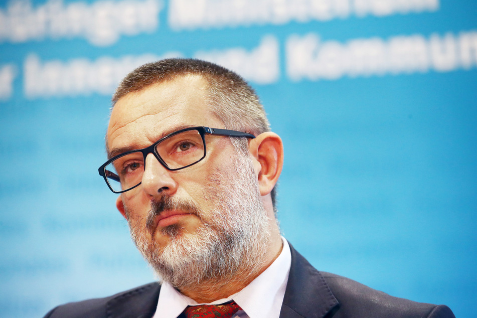 Stephan Kramer (53), Präsident des Thüringer Verfassungsschutzes.