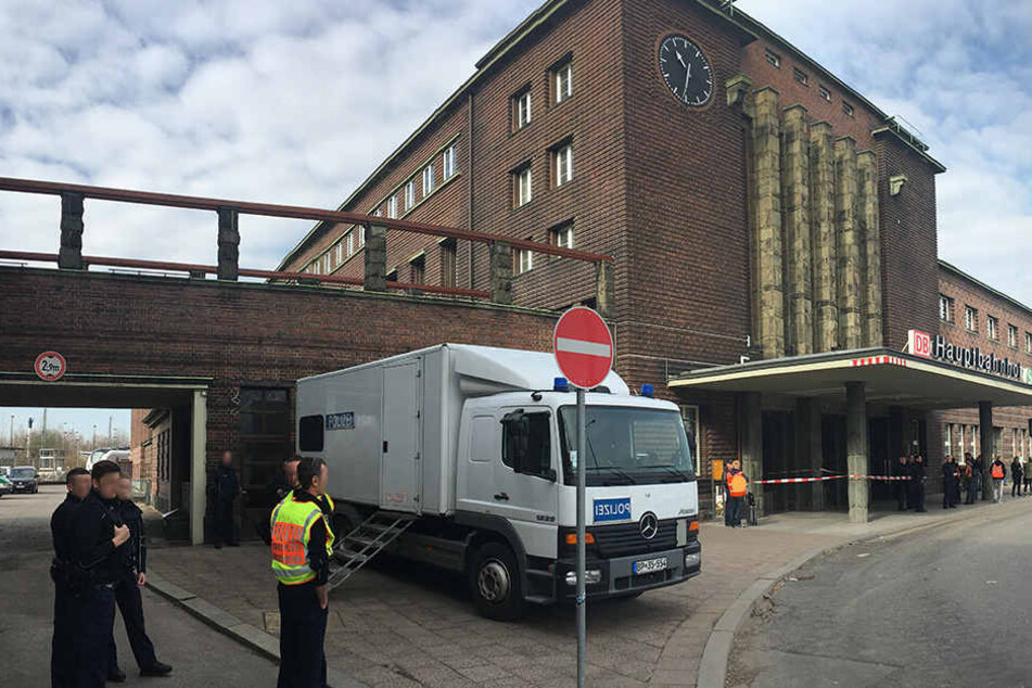 Der Hauptbahnhof in Zwickau ist derzeit dicht.