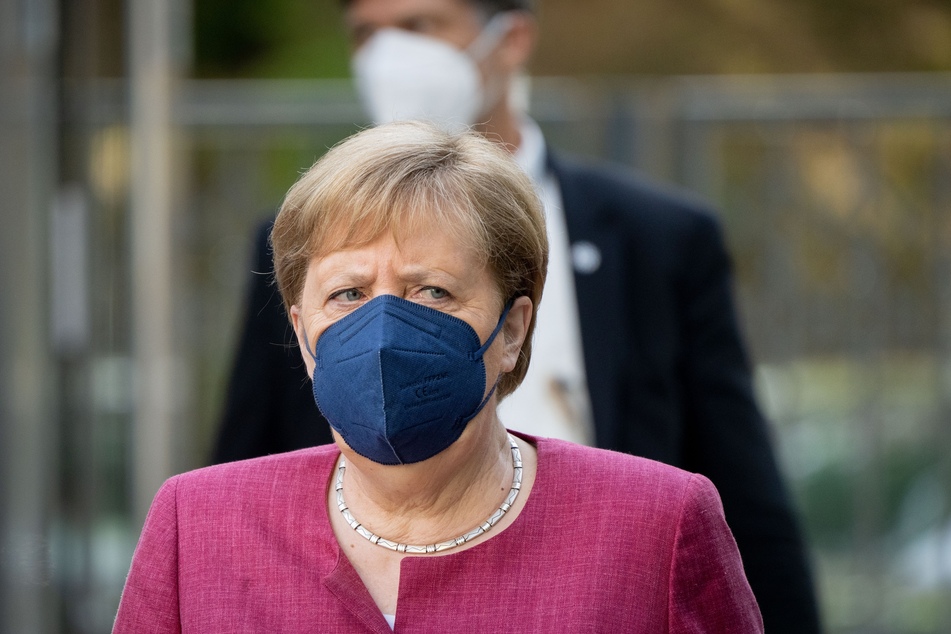 Bundeskanzlerin Angela Merkel (66, CDU) kommt am, Montag zur Klausur der Spitzen von CDU und CSU zur Verabschiedung des Wahlprogramms für die Bundestagswahl.