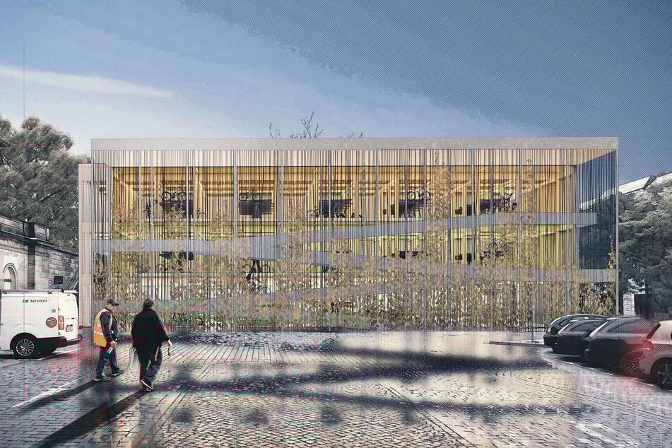 Der Baustart für das Neustädter Fahrradparkhaus verzögert sich.