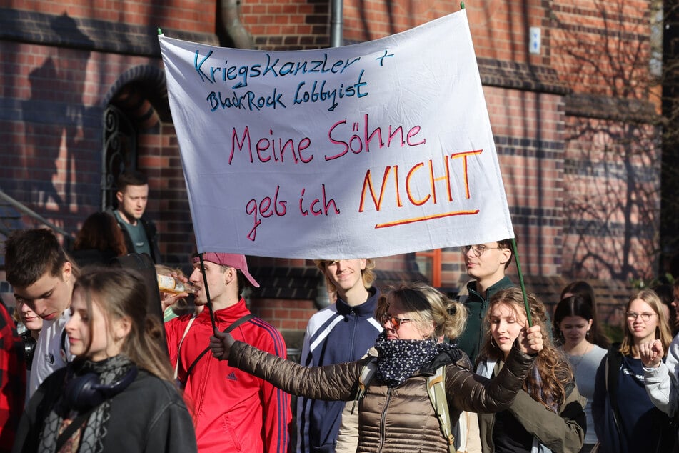 Nicht nur in Thüringen, sondern auch bundesweit gab es Proteste gegen die Wehrpflicht. (Symbolfoto)