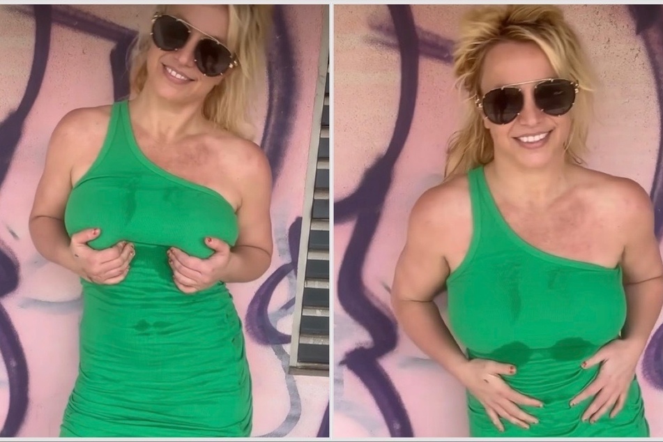 Britney Spears continues to enjoy her vacay despite rumors she's having marital woes.