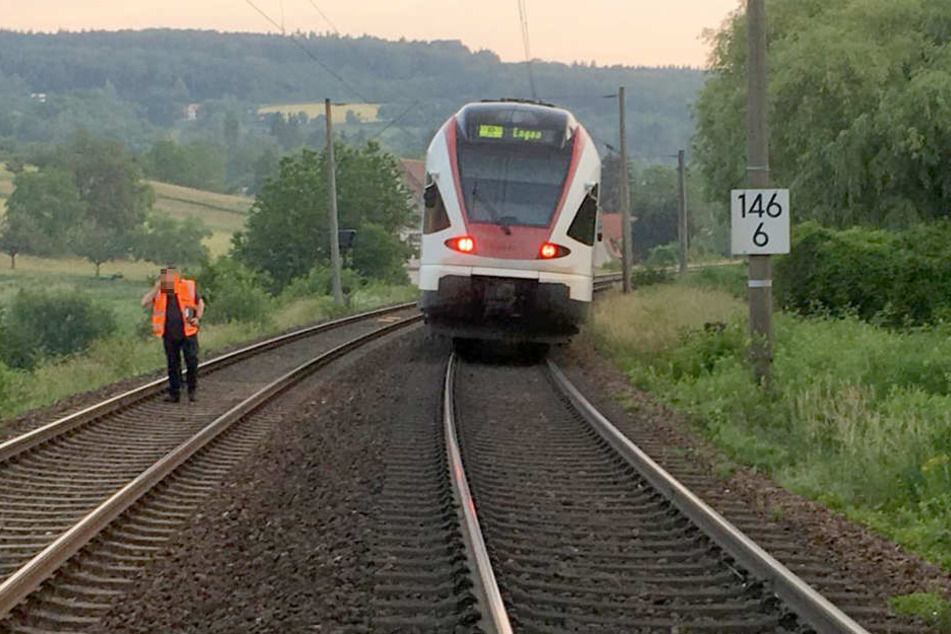 Der Unfallort am Mittwochmorgen.