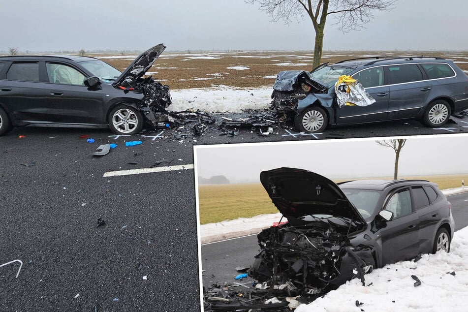 Schwerer Crash in Nordsachsen: 71-Jähriger verstirbt noch am Unfallort