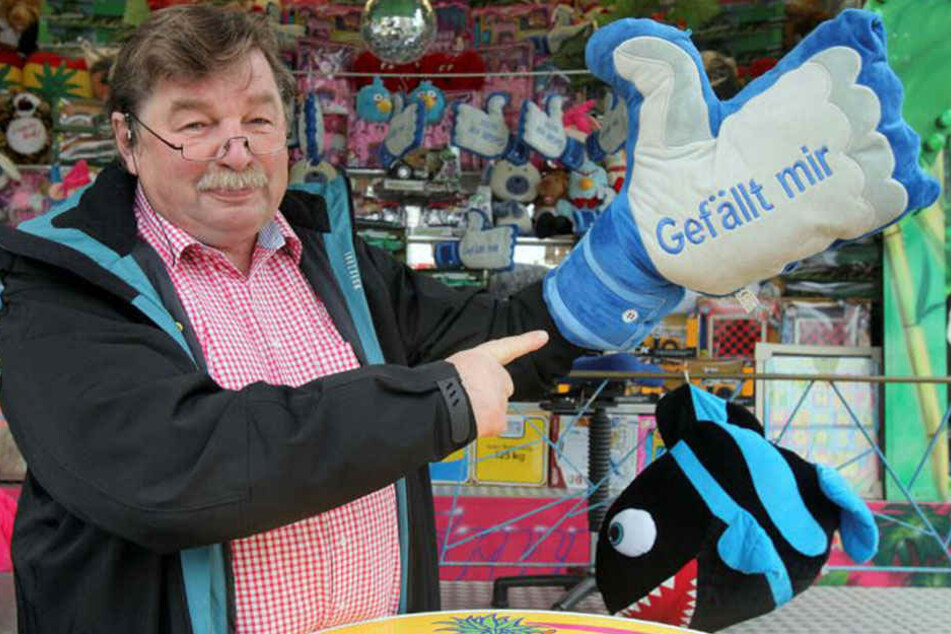 Klaus Illgen (69) freut sich schon aufs große Jubiläum - die Kät gefällt ihm.