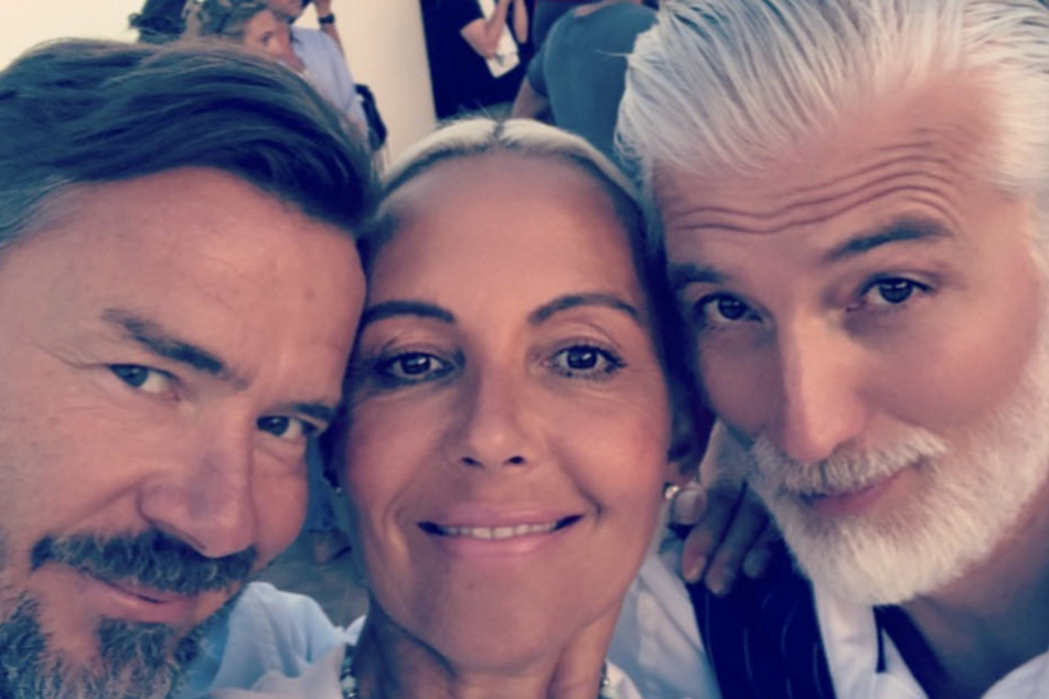 Natascha Ochsenknecht und ihre Kollegen am Set der neuen RTL2-Serie.