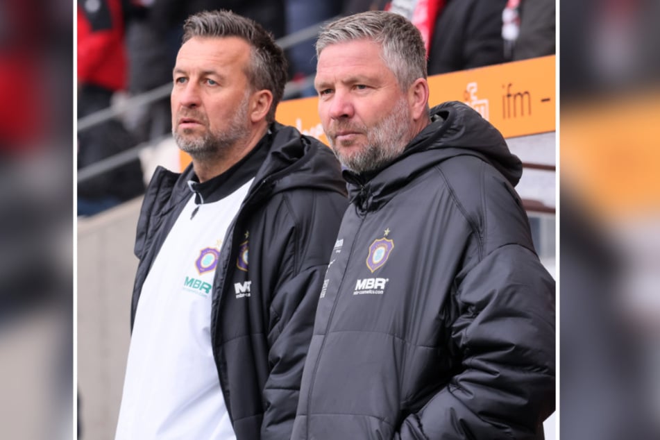 Christoph Dabrowski (47, l.) und Michael Tarnat (56) sind bei den Veilchen nach kurzem Intermezzo schon wieder Geschichte.