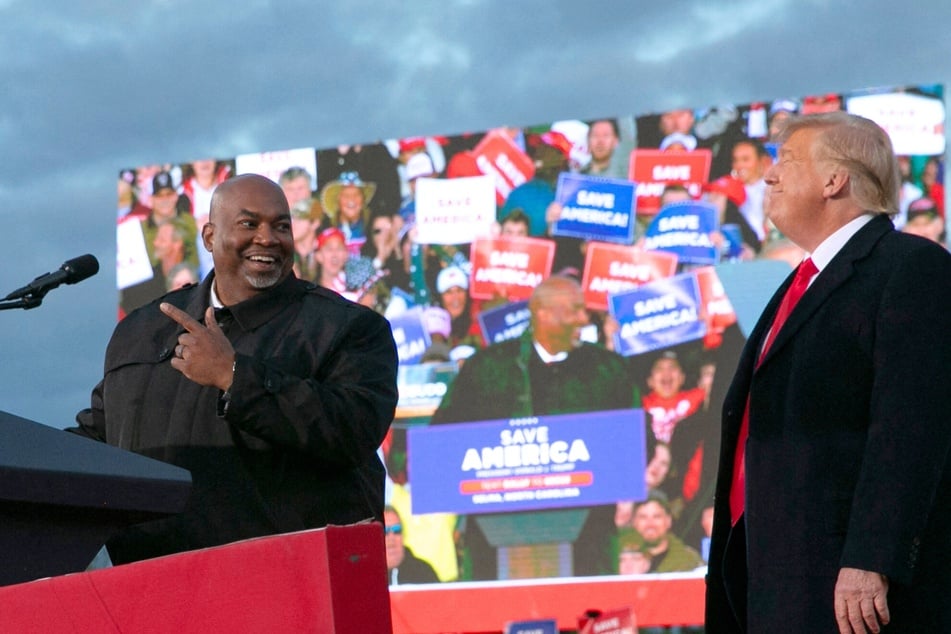 Harris campaign takes aim at Trump's bromance with Mark Robinson after disturbing report