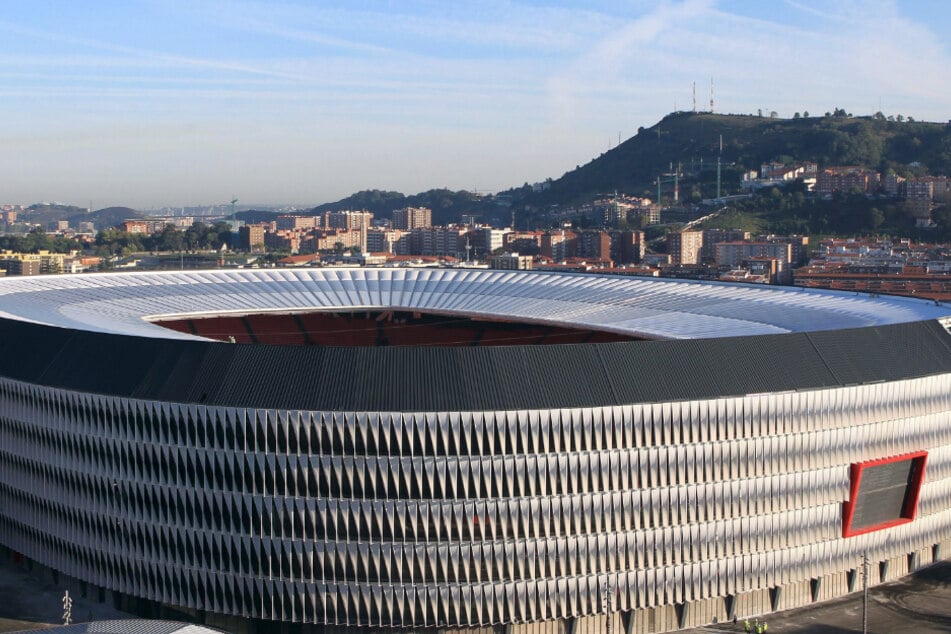 Das Stadion San Mames von Athletic de Bilbao.