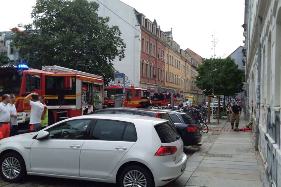 Die Kameraden konnten schnell wieder abrücken...