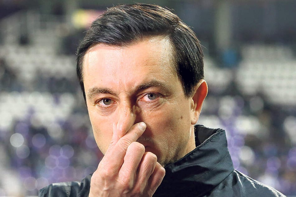 Will am Freitag nicht so skeptisch schauen: FCE-Trainer Daniel Meyer.