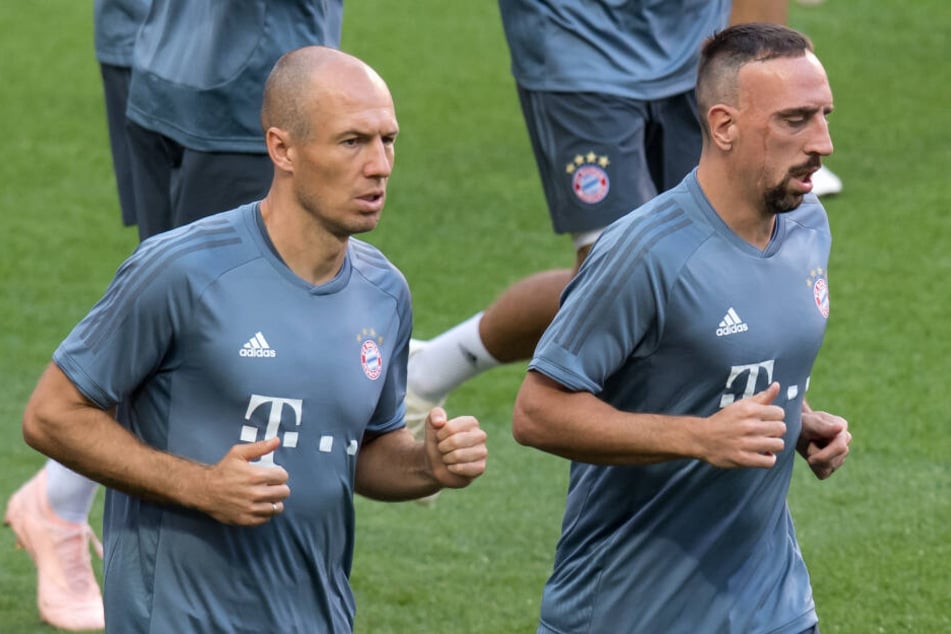 Arjen Robben und Franck Ribéry verlassen den FC Bayern München.