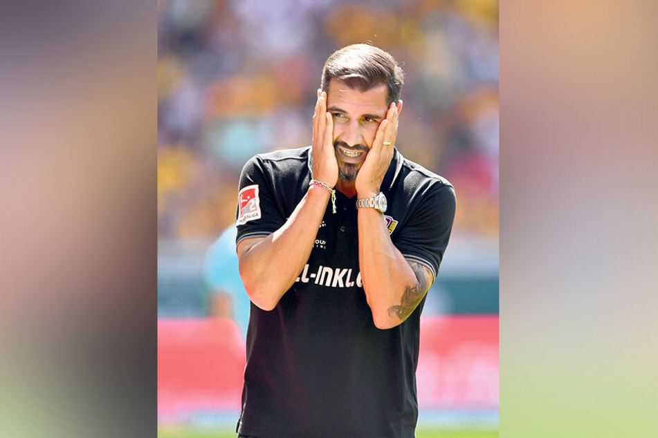...oder verzweifelt wie gegen Nürnberg...