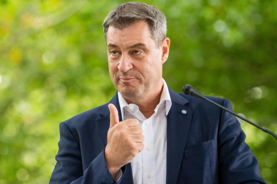 Markus Söder fordert von der SPD ein klares Statement zur Regierungskoalition.