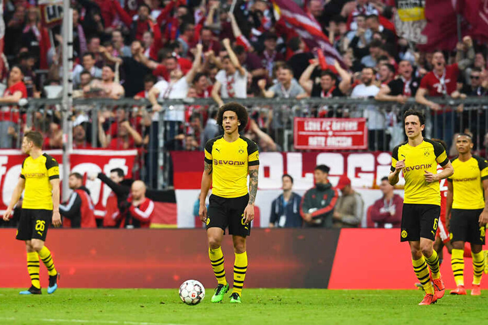 Wie im falschen Film: Der BVB ging im ersten Abschnitt beim FC Bayern München unter.