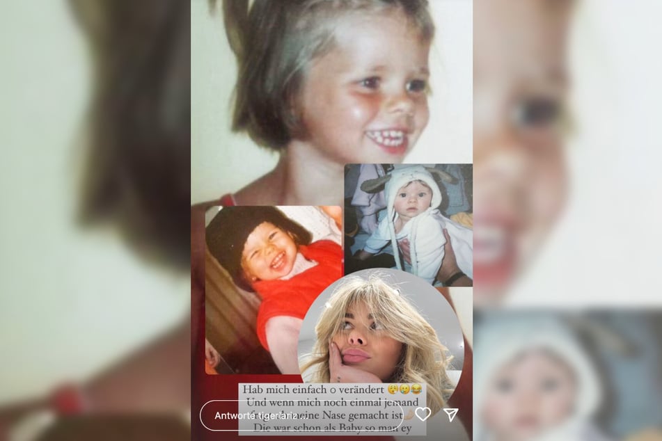 Am Dienstagabend präsentierte Larissa Neumann (22) in ihren Instagram-Storys eine Collage mit Kinderfotos von sich - dies verband sie mit einer eindeutigen Ansage an ihre Fans.