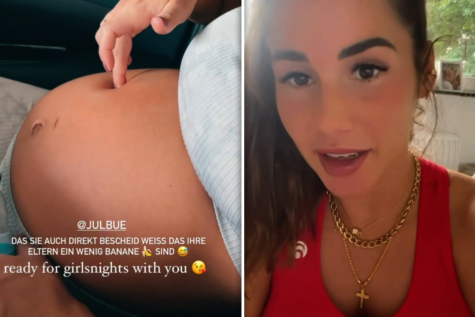 Sarah Engels zeigt ihre Babykugel: "Mein Bauch wächst stündlich"