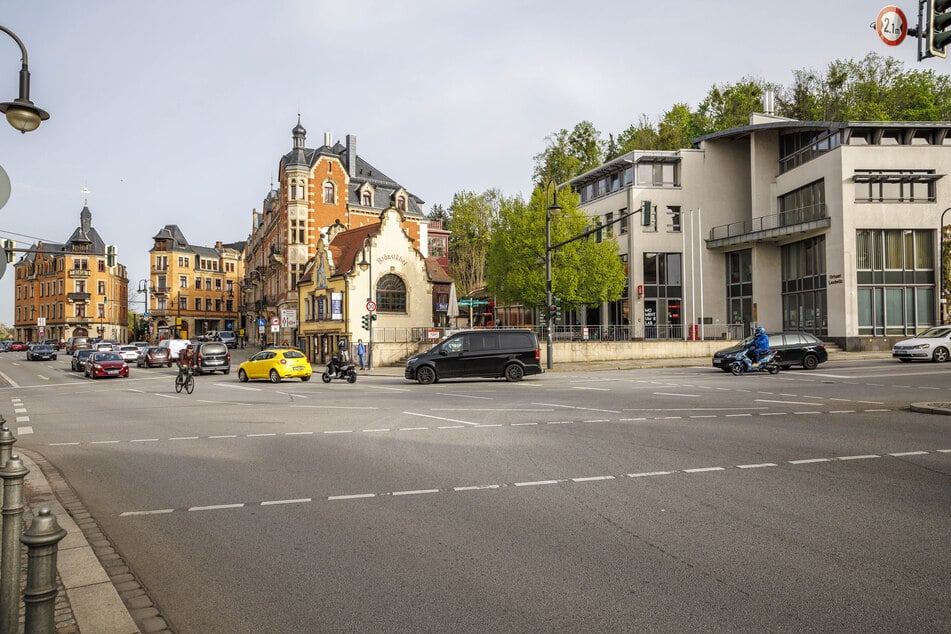 Am Körnerplatz starten am 5. August die Bauarbeiten von SachsenEnergie.