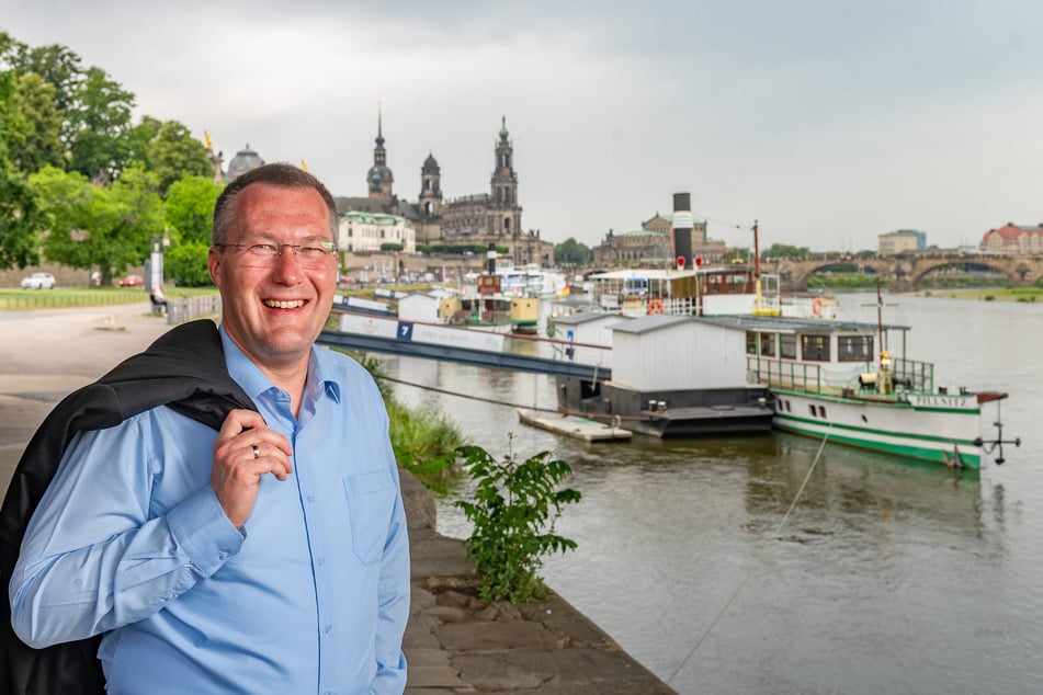 Reiseveranstalter Michael Hillmann (53) organisierte 2022 seine erste Schiffsreise nach Tschechien.