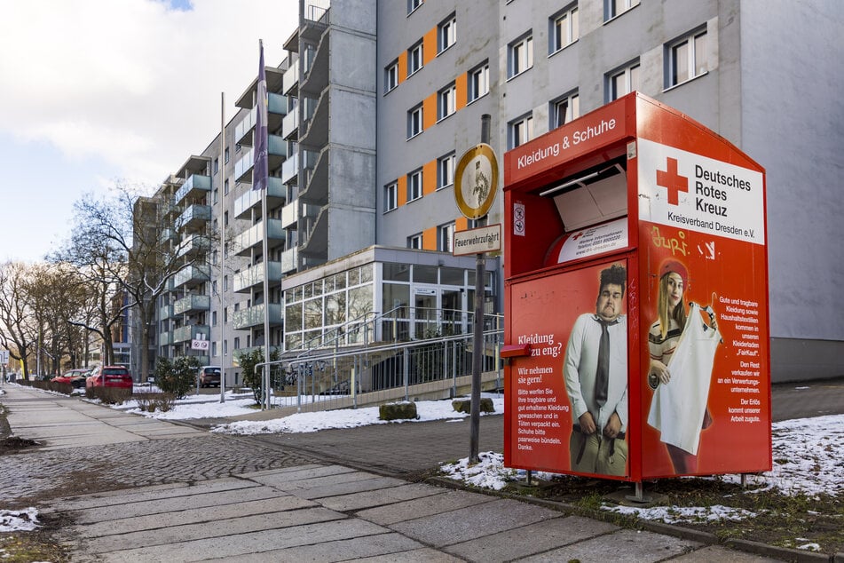 Die Hälfte der insgesamt 80 DRK-Container stehen auf städtischem Grund, die andere Hälfte auf privatem.