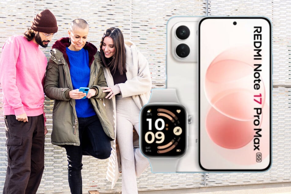 Gratis Smartwatch zum Xiaomi Redmi Note 17 Pro 5G bei Blau