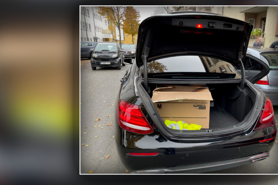Verdächtiges Paket in Mercedes-Kofferraum sorgt für Mega-Coup der Polizei