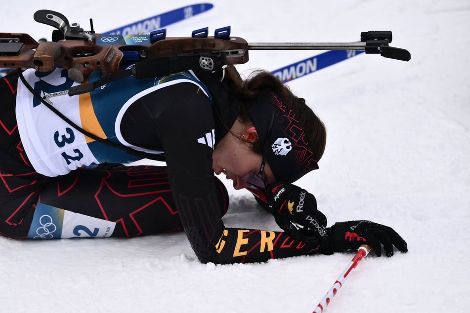 Vanessa Voigt landete sowohl im Einzel als auch in der Staffel auf dem undankbaren vierten Platz.