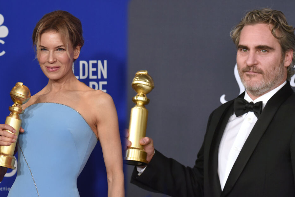 Renée Zellweger und Joaquin Phoenix konnten sich über ihre Preise freuen.