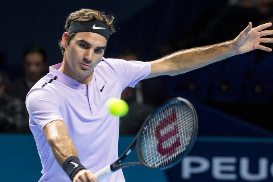 Titelverteidiger Roger Federer gibt sich in Halle die Ehre.