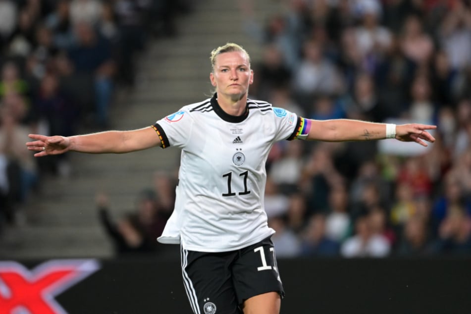 Alexandra Popp (31) ist seit 2019 Kapitänin der deutschen Nationalmannschaft.