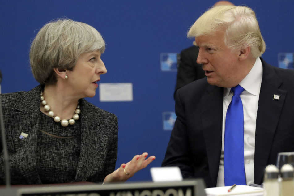 Die Veröffentlichung von heiklen Details zum Anschlag hat einen handfesten Krach zwischen Theresa May und Donald Trump ausgelöst.